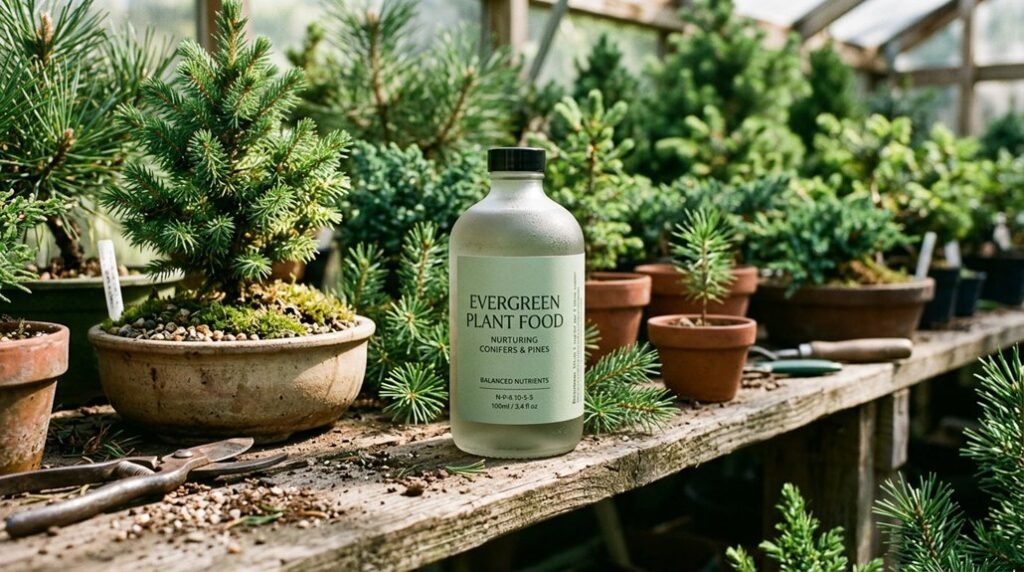 best plant foods for evergreens