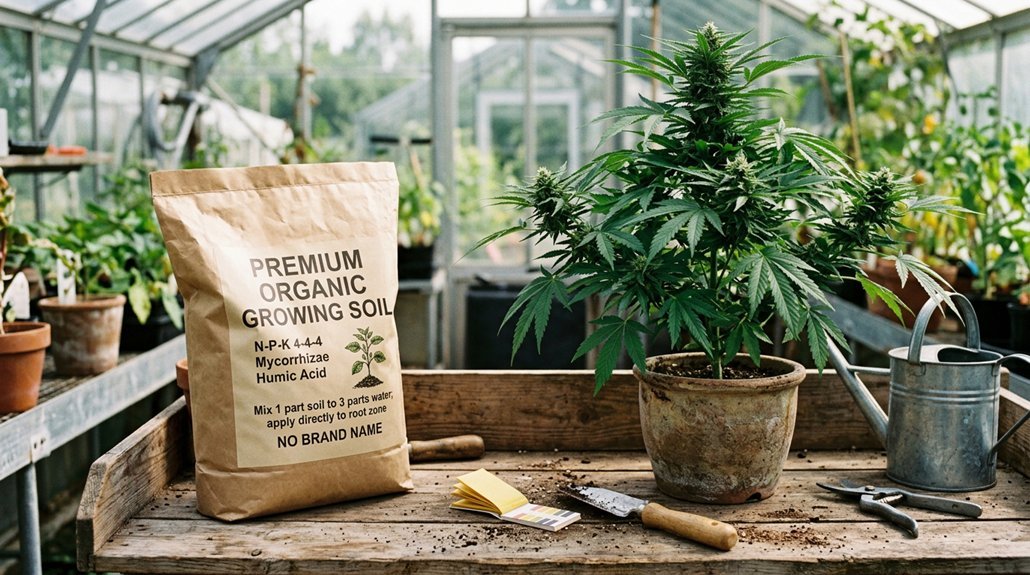 best soils for weed plants
