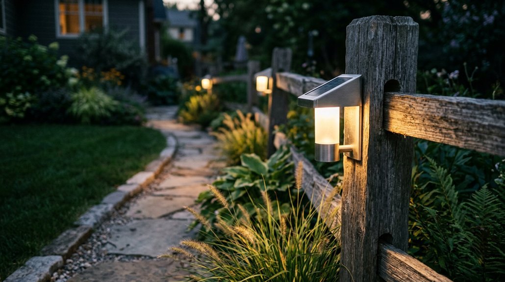 Home 7 top solar fence lights 2026